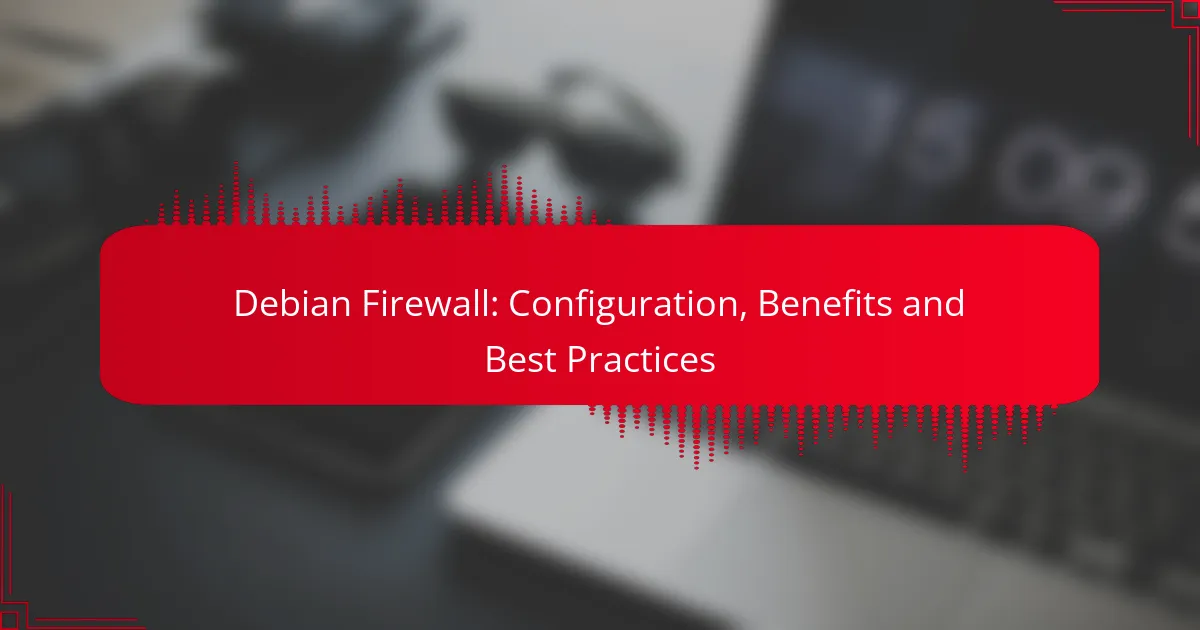 Debian Firewall: Configuration, Benefits, Best Practices for Security